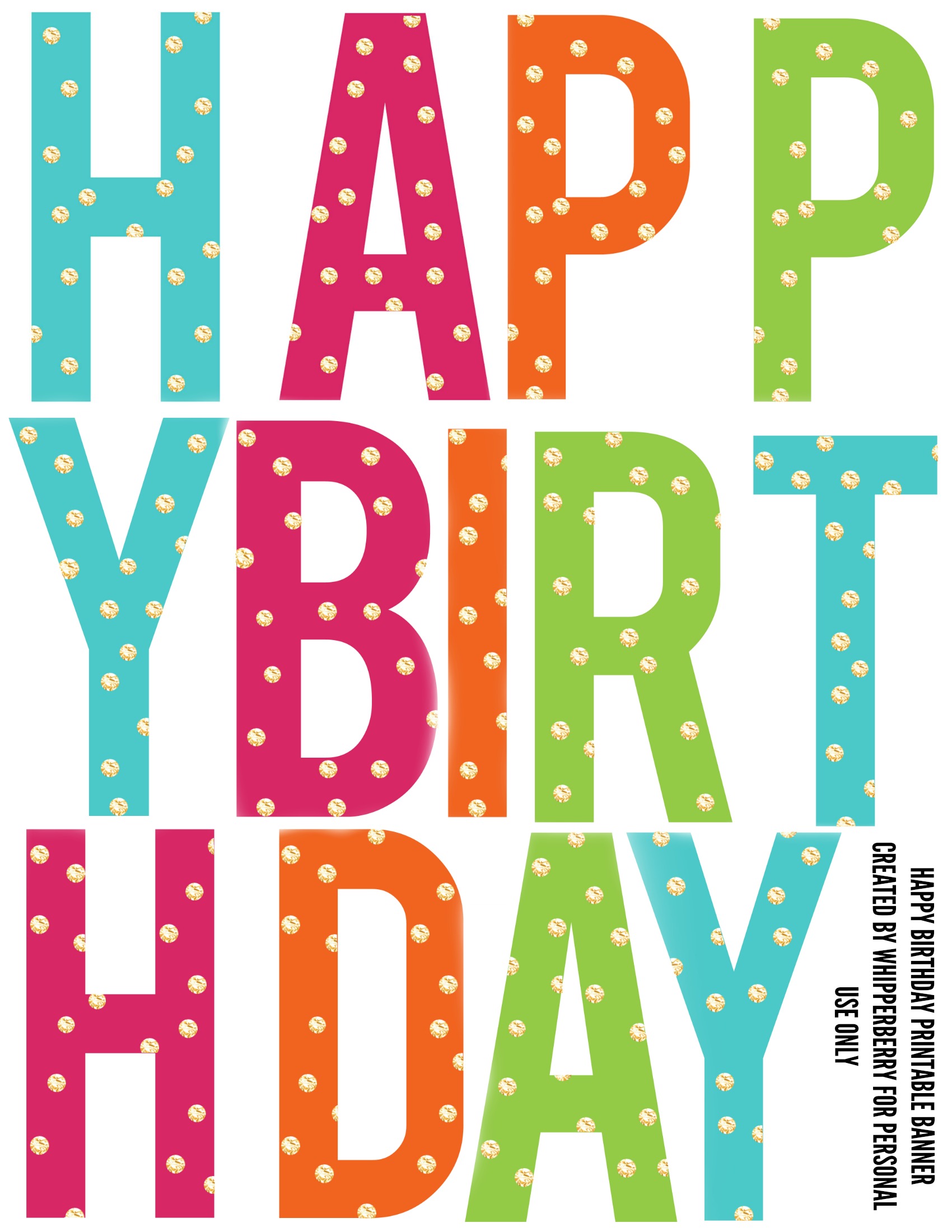 Lively happy birthday printable letters Jacobs Blog