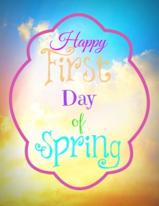 Spring 1sep First Day of Spring!